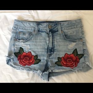 Rose American Eagle Shorts